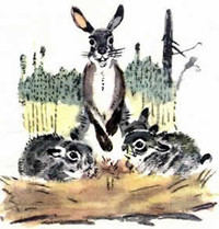 061 Сказка про храброго зайца